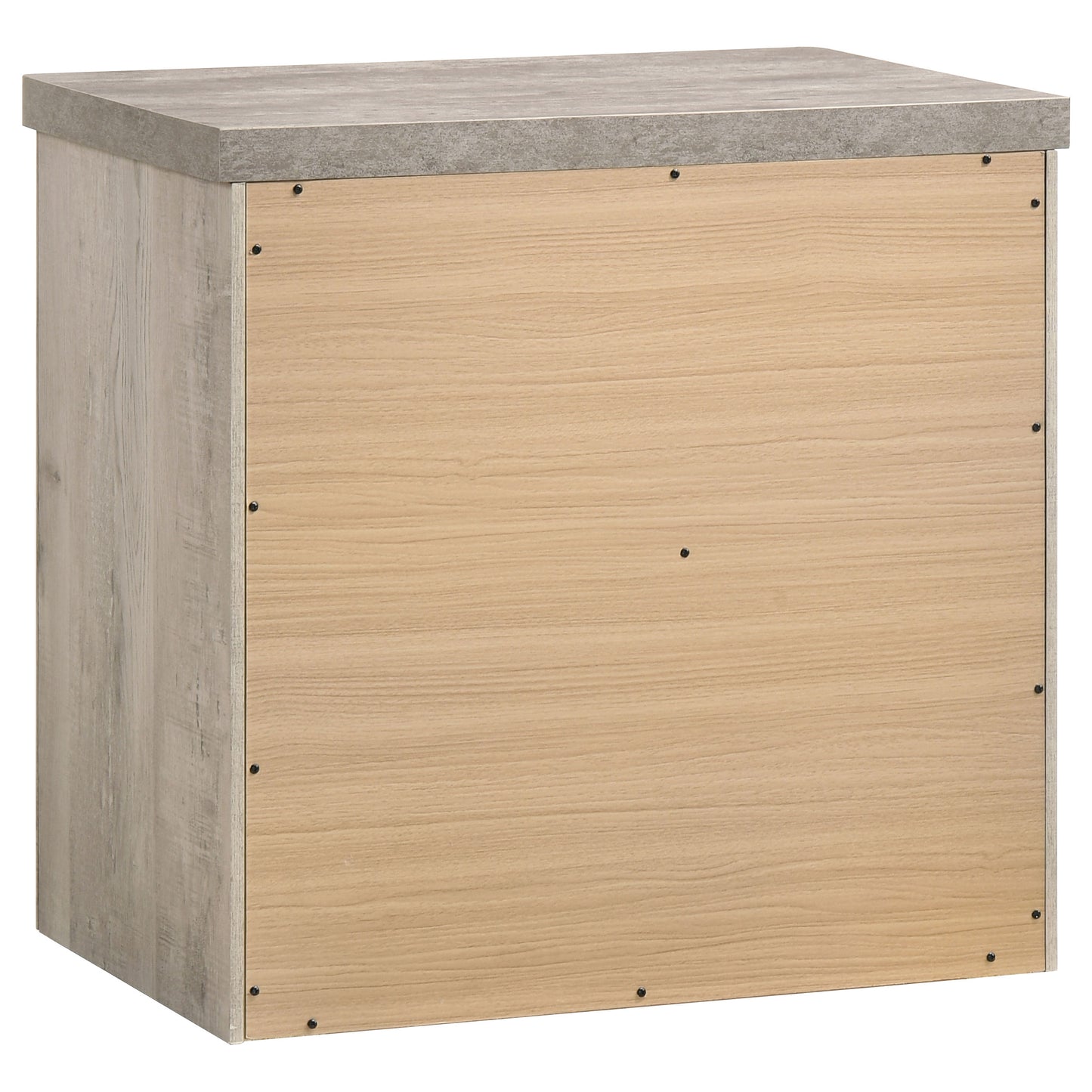 Nevado 5-Piece Eastern King Panel Bedroom Set Grey and Weathered Taupe