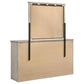 Nevado Farmhouse 7-Drawer Dresser and Beveled Mirror Set