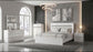 Viana 5-Piece Touch-Control LED Queen Bedroom Set White High Gloss