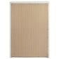 Viana 5-Drawer Chest of Drawers with Chrome Pulls White High Gloss
