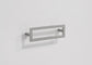 Viana 5-Drawer Chest of Drawers with Chrome Pulls White High Gloss