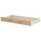 Evren Pull-Out Trundle with Olive Knobs Tri-Tone