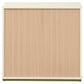 Evren 3-drawer Chest with Olive Wood Knobs Tri-Tone