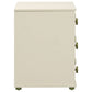 Evren 3-drawer Chest with Olive Wood Knobs Tri-Tone