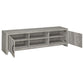 Burke 3-Piece TV Entertainment Center Fits 75-Inch TVs Grey Driftwood