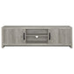 Burke 3-Piece TV Entertainment Center Fits 75-Inch TVs Grey Driftwood
