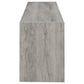 Burke 3-Piece TV Entertainment Center Fits 75-Inch TVs Grey Driftwood