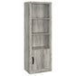 Burke 3-Piece TV Entertainment Center Fits 75-Inch TVs Grey Driftwood