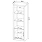 Burke 3-Piece TV Entertainment Center Fits 75-Inch TVs Grey Driftwood