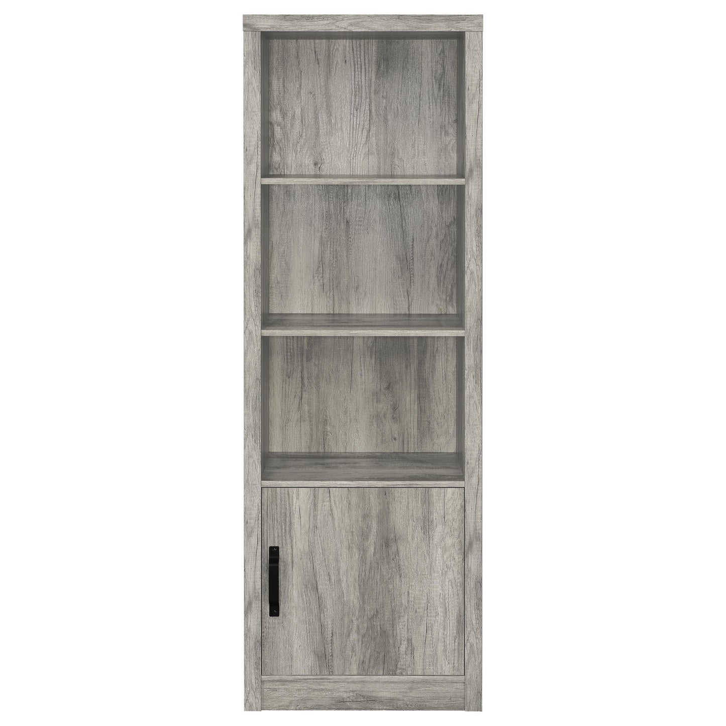 Burke 3-Piece TV Entertainment Center Fits 75-Inch TVs Grey Driftwood