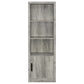 Burke 3-Piece TV Entertainment Center Fits 75-Inch TVs Grey Driftwood