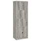 Burke 3-Piece TV Entertainment Center Fits 75-Inch TVs Grey Driftwood