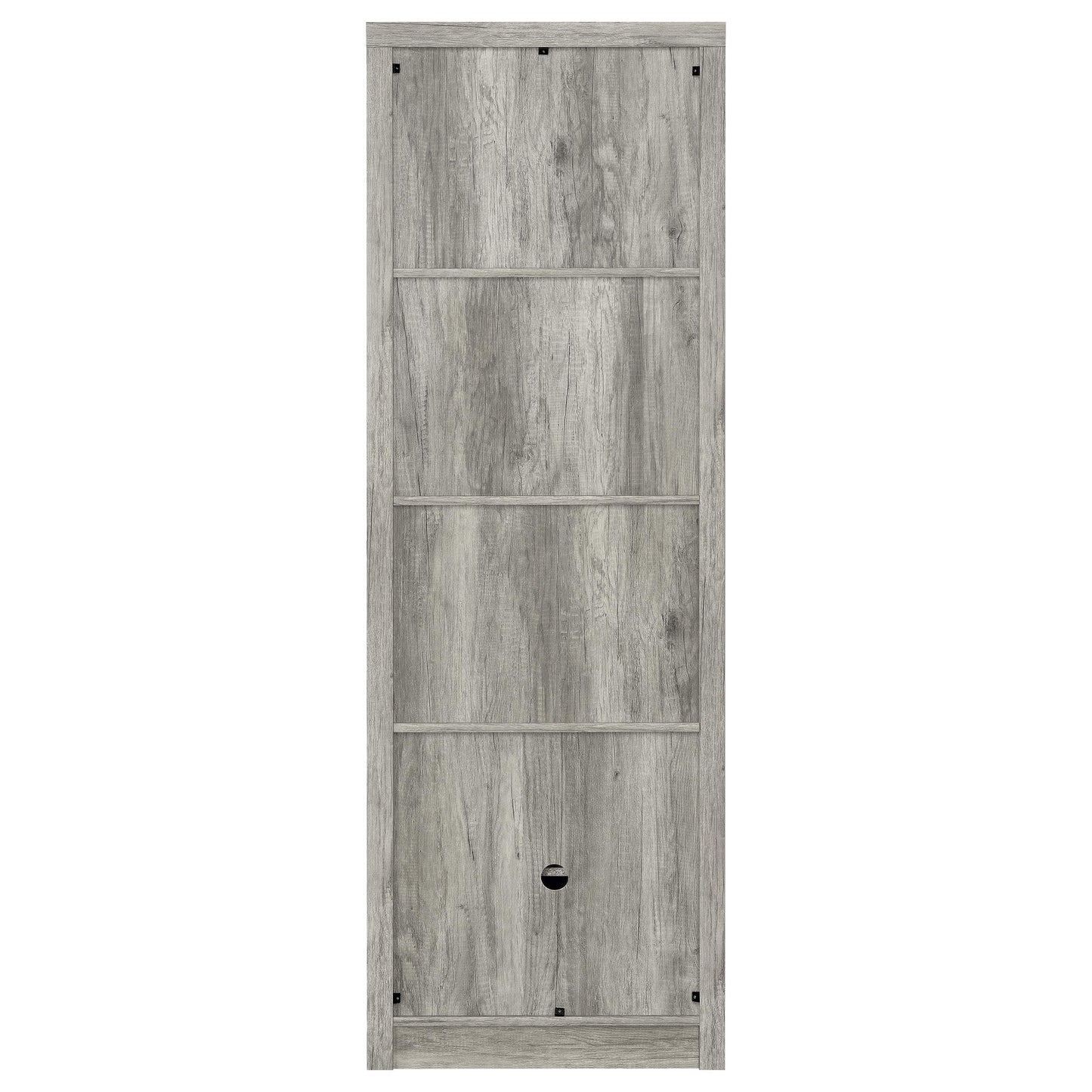 Burke 3-Piece TV Entertainment Center Fits 75-Inch TVs Grey Driftwood