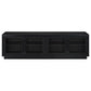 Medina 4-Door TV Stand for TVs up to 85 Inches Black