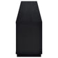 Medina 4-Door TV Stand for TVs up to 85 Inches Black