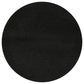 Strouse Contemporary Round Coffee Table in Black