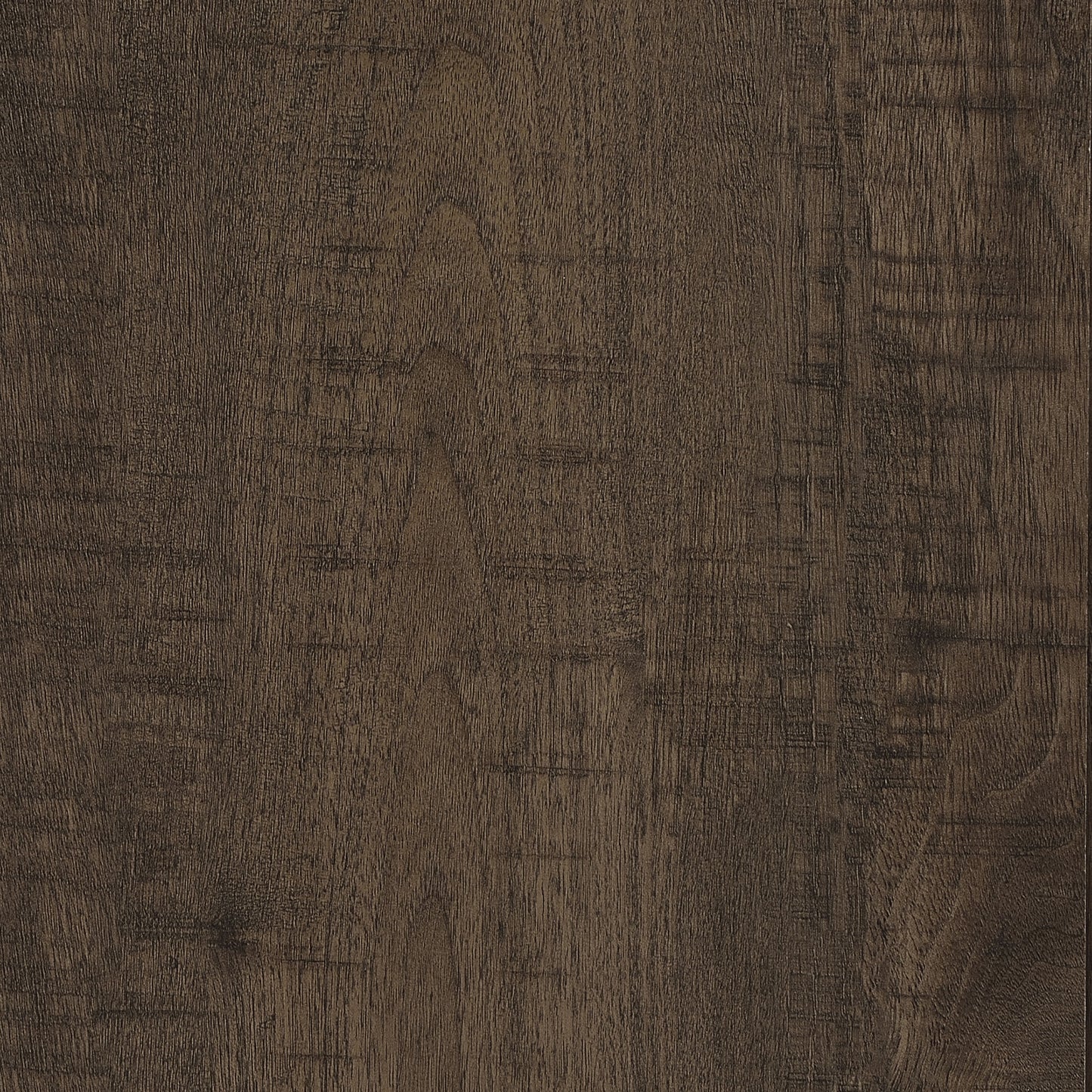 Aragon Round Panel Base Coffee Table Dark Rustic Mango