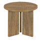 Aragon 3-Piece Round Coffee and End Table Set Mango
