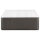 Lior 2-Piece Square Marble Top Coffee and End Table Set Charcoal