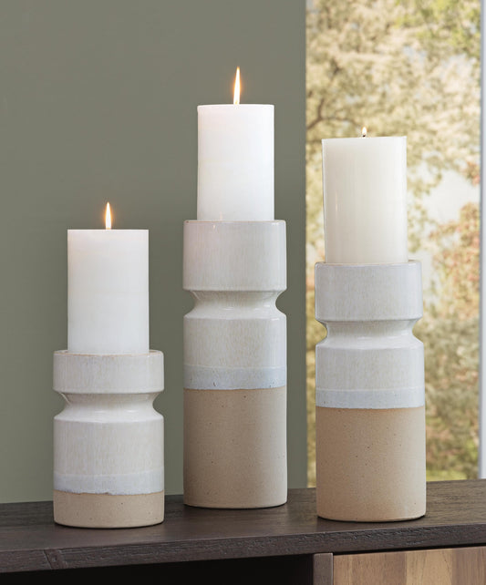 Ashley Express - Hurston Candle Holder Set (3/CN)