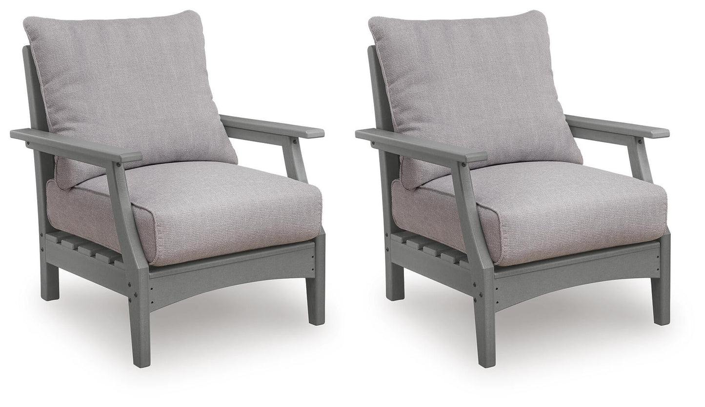 Ashley Express - Cove Beach Lounge Chair w/Cushion (2/CN)