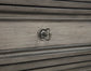 Cresswell 2-door 3-drawer Buffet and Hutch Weathered Taupe