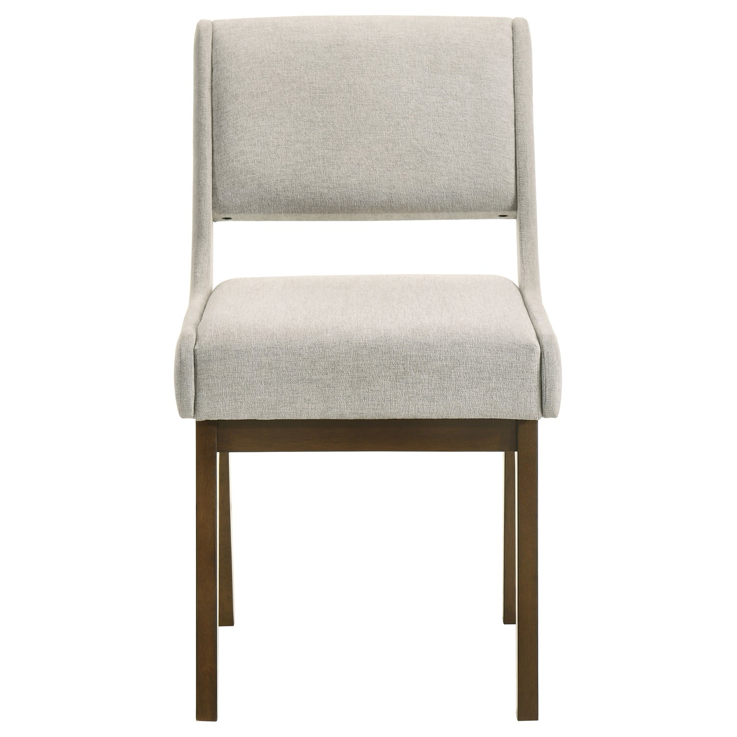Galindo Upholstered Dining Side Chair Light Grey (Set of 2)