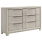 Farre 5-piece Eastern King Bedroom Set Washed Grey