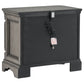 Cresswell 5-piece California King Storage Bedroom Set Taupe