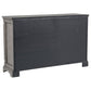 Cresswell 4-piece Eastern King Bedroom Set Weathered Taupe