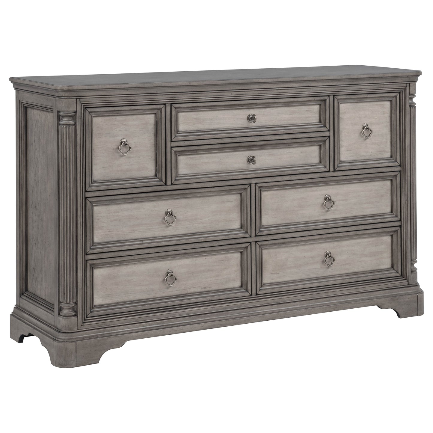Cresswell 4-piece Queen Bedroom Set Weathered Taupe