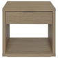 Ingram 3-Piece Coffee and End Table Set with Storage Latte