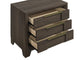 Farre 4-piece Eastern King Storage Bedroom Set Dark Brown / Beige