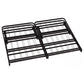 Kramer Full Folding Metal Platform Bed Frame Black