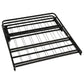 Kramer Twin XL Folding Metal Platform Bed Frame Black