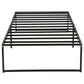 Gates Twin Heavy-Gauge Metal Platform Bed Frame Black