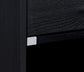 Fabre 1-drawer Extendable Top Nightstand Bedside Table Black Ash