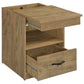 Fabre 1-drawer Extendable Top Nightstand Bedside Table Mango