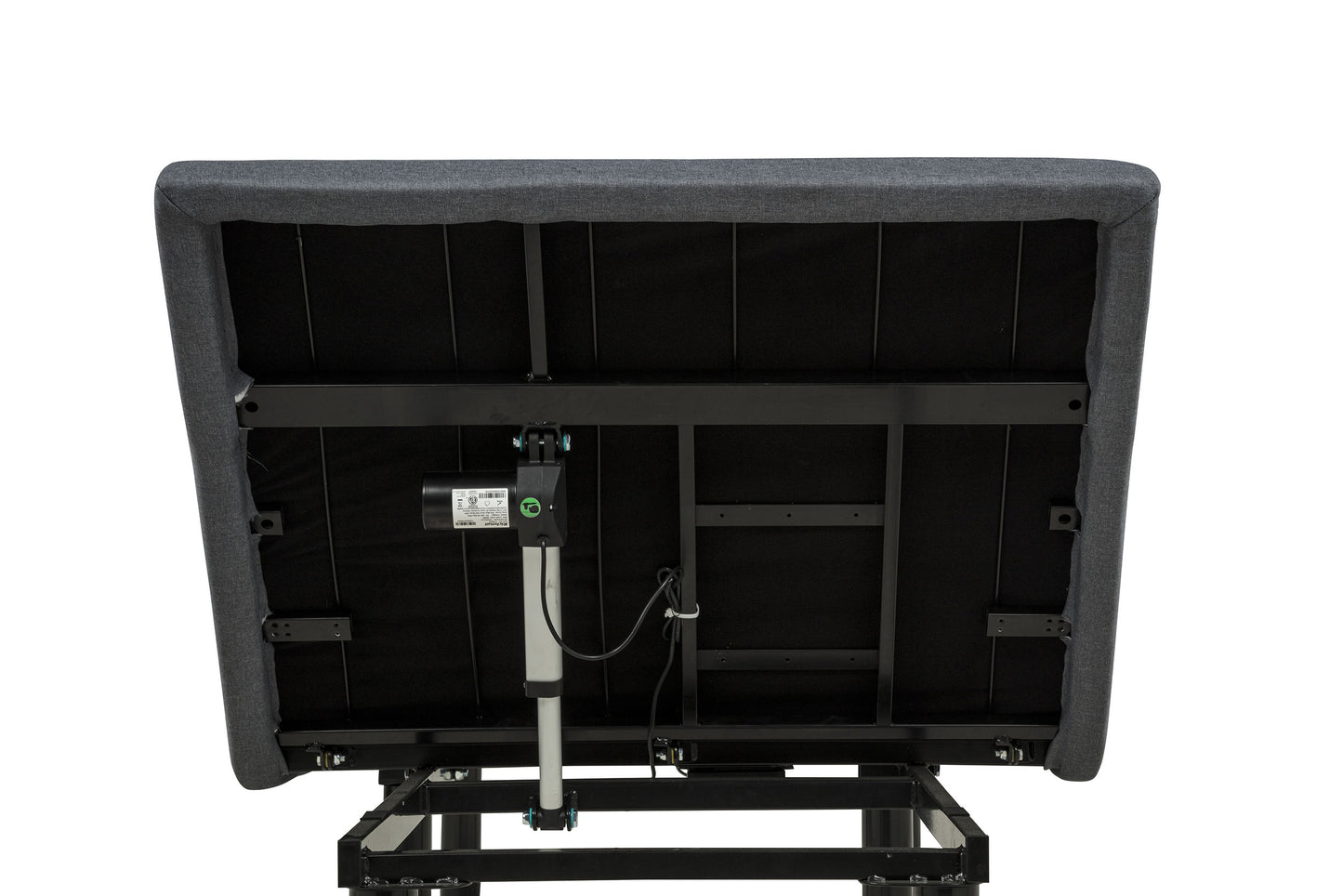 Tasca Twin XL Dual-Motor Adjustable Bed Base in Black