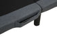 Weston Twin Dual-Motor Massage Adjustable Bed Base in Black and Grey