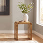 Booker Rectangular Mango Wood End Table Natural