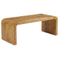Booker 2-piece Mango Wood Coffee and End Table Set Natural