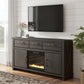 Brazen Valley 71" TV Stand with Electric Fireplace
