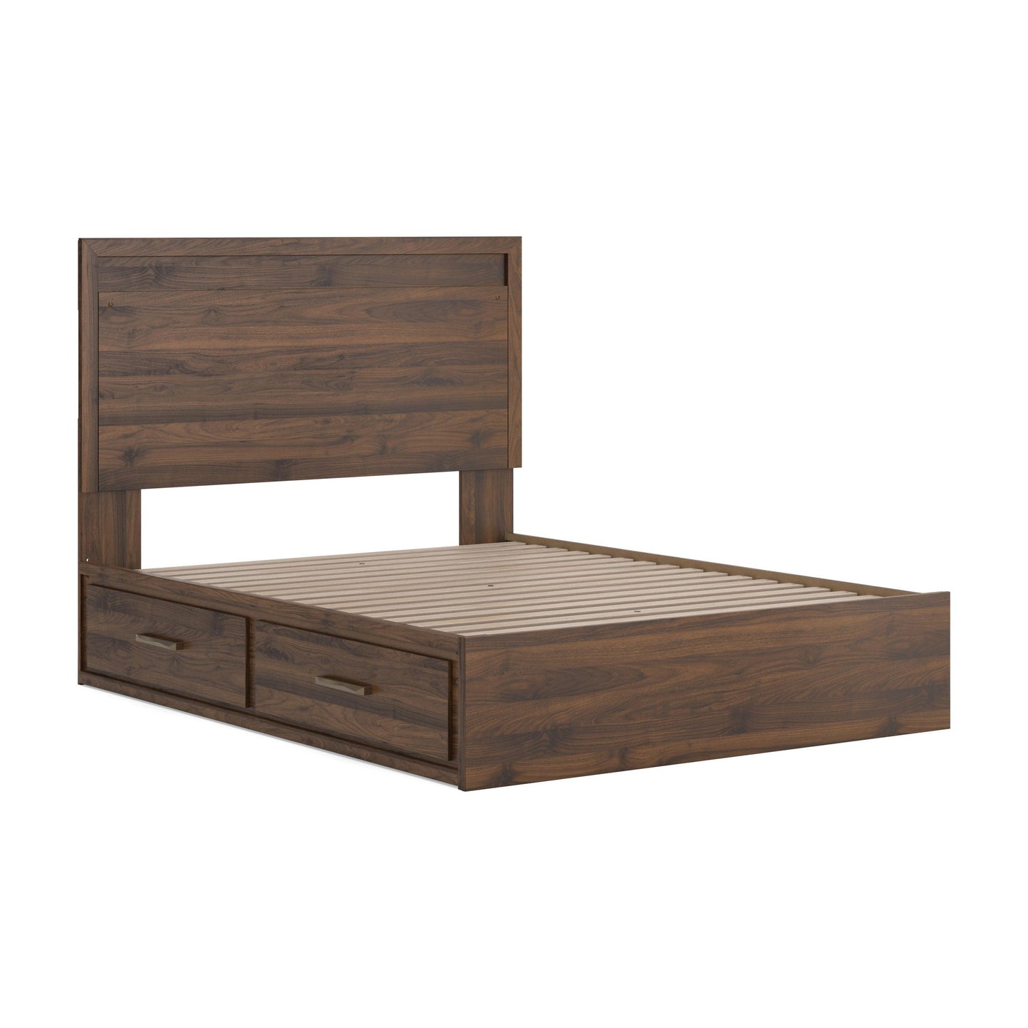 Ashley Express - Janfyn Queen Panel Bed with 2 Sided Storage