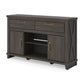 Brazen Valley LG TV Stand w/Fireplace Option