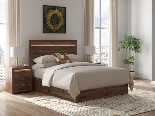 Ashley Express - Janfyn Queen Panel Bed with Storage