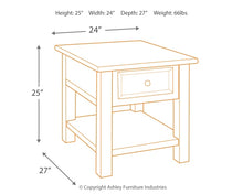 Load image into Gallery viewer, Ashley Express - Tyler Creek Rectangular End Table
