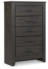 Load image into Gallery viewer, Brinxton King Panel Bed with Mirrored Dresser and Chest
