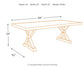 Beachcroft Outdoor Dining Table and 2 Chairs and 2 Benches