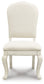 Arlendyne Dining Table and 6 Chairs with Storage